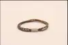 Korean simple hair tie rubber band headband twisted square alloy 1111 Specification image
